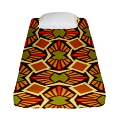 Geometry Shape Retro Fitted Sheet (single Size)