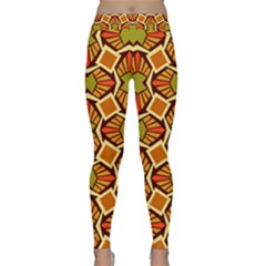 Geometry Shape Retro Classic Yoga Leggings