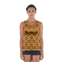 Geometry Shape Retro Sport Tank Top 