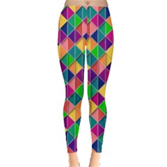 Geometric Triangle Leggings  by HermanTelo