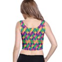 Geometric Triangle Crop Top View3