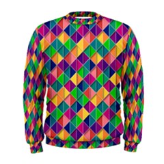 Geometric Triangle Men s Sweatshirt