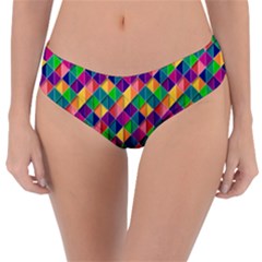 Geometric Triangle Reversible Classic Bikini Bottoms