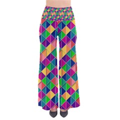 Geometric Triangle So Vintage Palazzo Pants