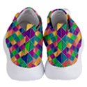 Geometric Triangle Women s Lightweight High Top Sneakers View4