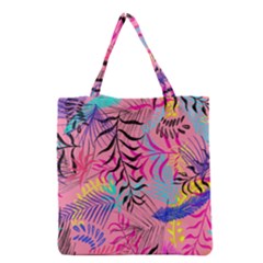 Illustration Reason Leaves Grocery Tote Bag