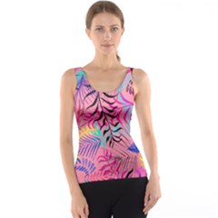 Illustration Reason Leaves Tank Top