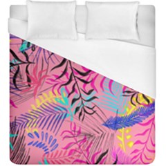 Illustration Reason Leaves Duvet Cover (king Size)