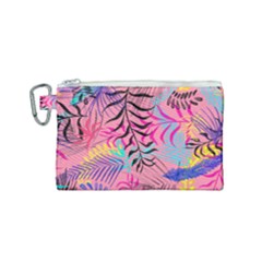 Illustration Reason Leaves Canvas Cosmetic Bag (small)