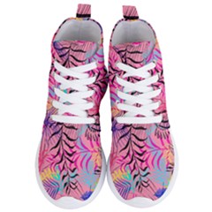 Illustration Reason Leaves Women s Lightweight High Top Sneakers