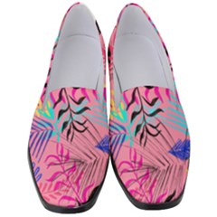 Illustration Reason Leaves Women s Classic Loafer Heels