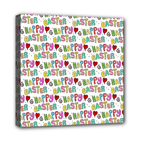 Holidays Happy Easter Mini Canvas 8  X 8  (stretched) by HermanTelo