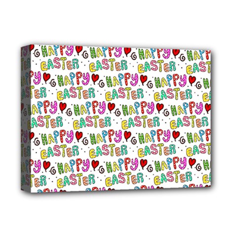 Holidays Happy Easter Deluxe Canvas 16  X 12  (stretched) 