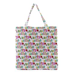 Holidays Happy Easter Grocery Tote Bag