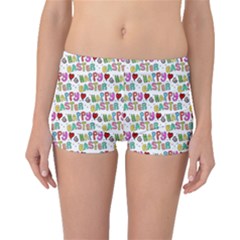 Holidays Happy Easter Boyleg Bikini Bottoms