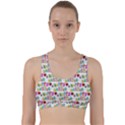 Holidays Happy Easter Back Weave Sports Bra View1