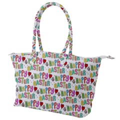 Holidays Happy Easter Canvas Shoulder Bag