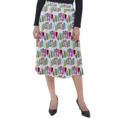 Holidays Happy Easter Classic Velour Midi Skirt 