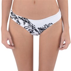 Mountain Ink Reversible Hipster Bikini Bottoms