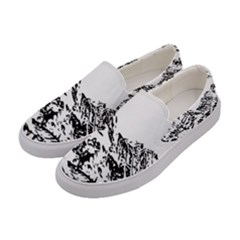 Mountain Ink Women s Canvas Slip Ons