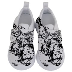 Mountain Ink Kids  Velcro No Lace Shoes