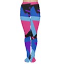 Memphis Pattern Geometric Abstract Tights View1