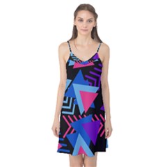 Memphis Pattern Geometric Abstract Camis Nightgown