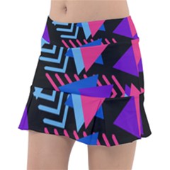 Memphis Pattern Geometric Abstract Tennis Skirt