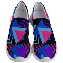 Memphis Pattern Geometric Abstract Women s Lightweight Slip Ons