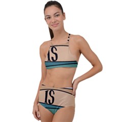 Love Sign Romantic High Waist Tankini Set by HermanTelo