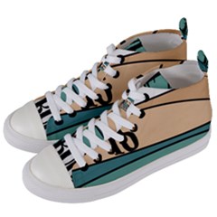 Love Sign Romantic Women s Mid-top Canvas Sneakers by HermanTelo