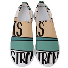 Love Sign Romantic Men s Slip On Sneakers by HermanTelo