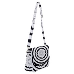 Mandala Shoulder Bag With Back Zipper