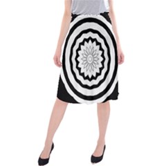 Mandala Midi Beach Skirt