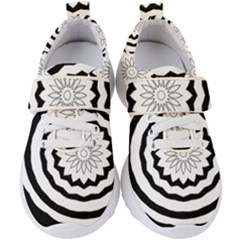 Mandala Kids  Velcro Strap Shoes by HermanTelo