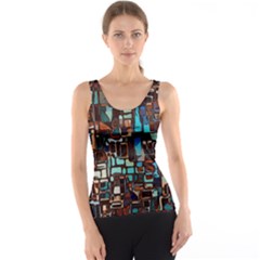 Mosaic Abstract Tank Top