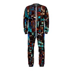 Mosaic Abstract Onepiece Jumpsuit (kids)