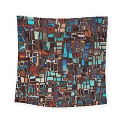 Mosaic Abstract Square Tapestry (small)