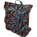 Mosaic Abstract Buckle Up Backpack View1