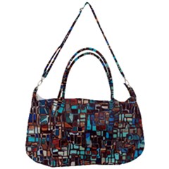 Mosaic Abstract Removal Strap Handbag