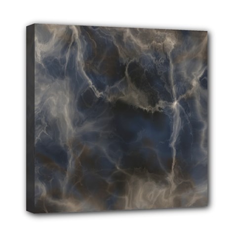 Marble Surface Texture Stone Mini Canvas 8  X 8  (stretched) by HermanTelo