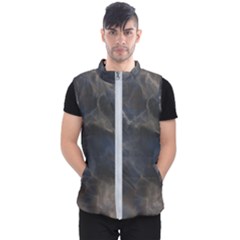 Marble Surface Texture Stone Men s Puffer Vest