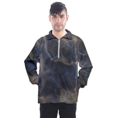 Marble Surface Texture Stone Men s Half Zip Pullover