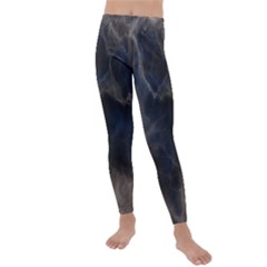 Marble Surface Texture Stone Kids  Lightweight Velour Leggings