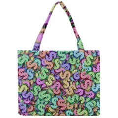 Money Currency Rainbow Mini Tote Bag