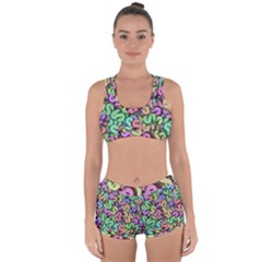 Money Currency Rainbow Racerback Boyleg Bikini Set