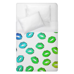 Kiss Mouth Lips Colors Duvet Cover (single Size)