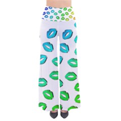 Kiss Mouth Lips Colors So Vintage Palazzo Pants