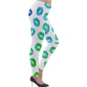 Kiss Mouth Lips Colors Lightweight Velour Leggings View4