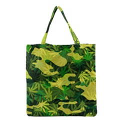 Marijuana Camouflage Cannabis Drug Grocery Tote Bag